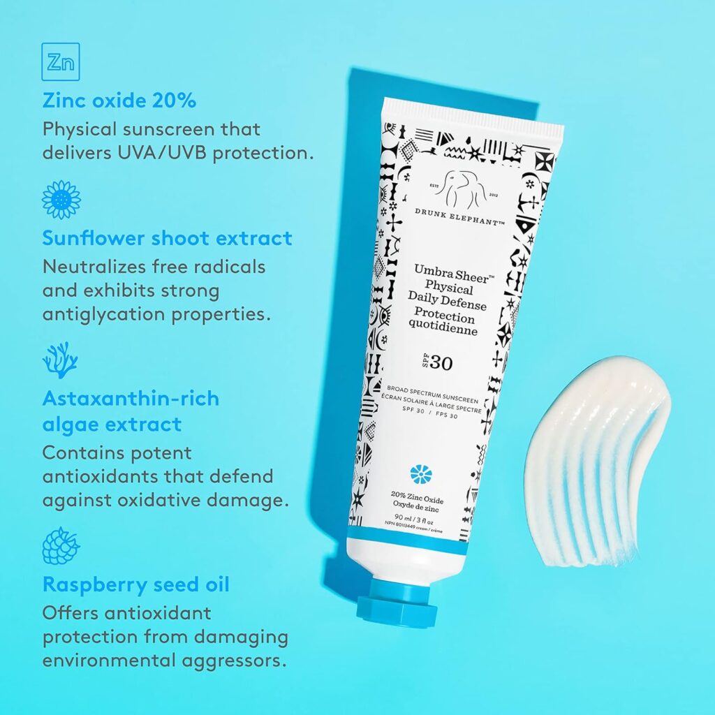 Drunk Elephant Organic Sunscreens for everday use